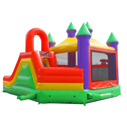 inflatable bounce house with slide castle dlx 2b 1753273731 The Slide & Seek Castle